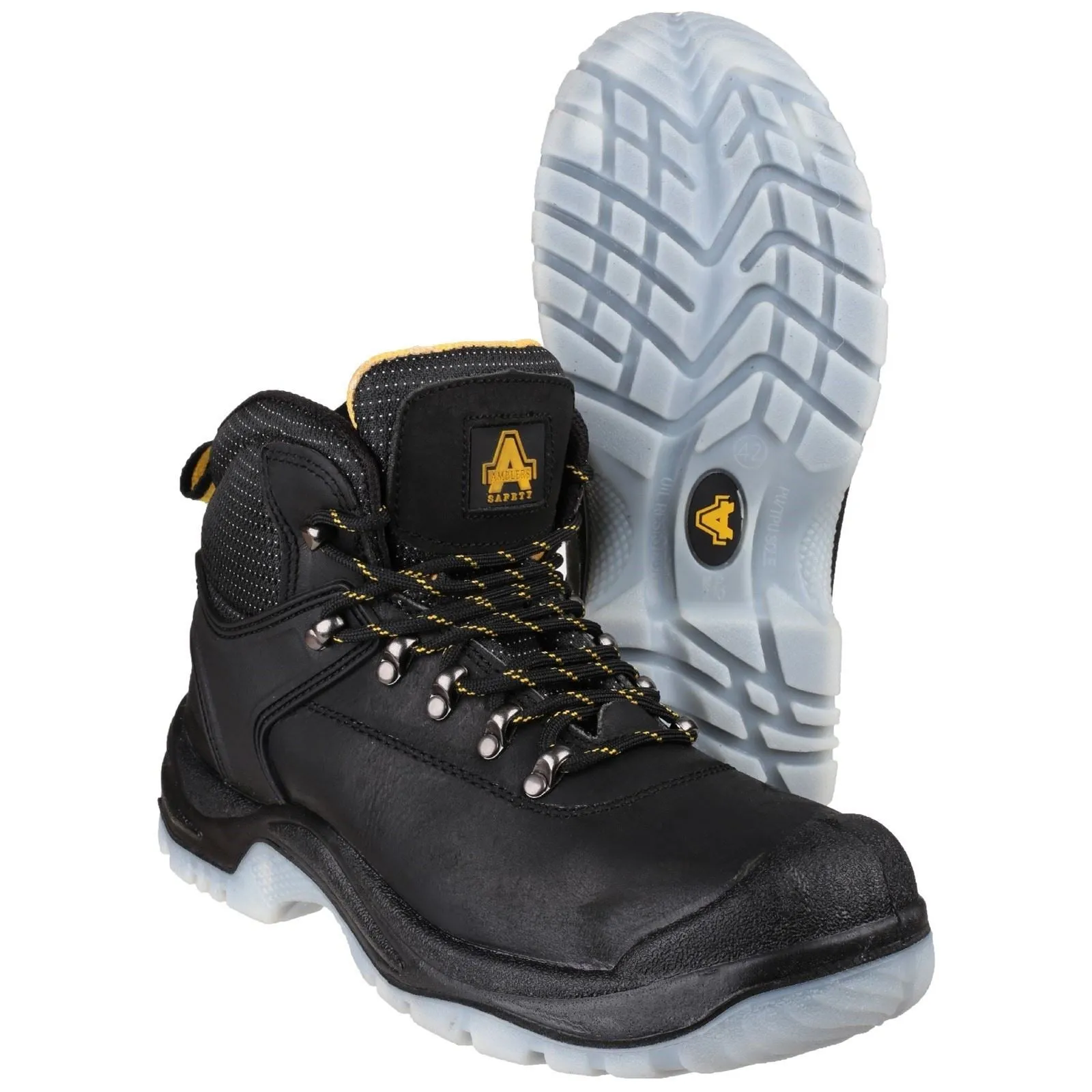 Amblers Safety FS199 Leather Black Safety Boots
