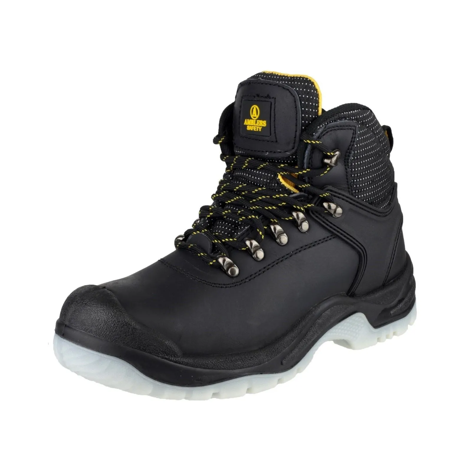 Amblers Safety FS199 Leather Black Safety Boots
