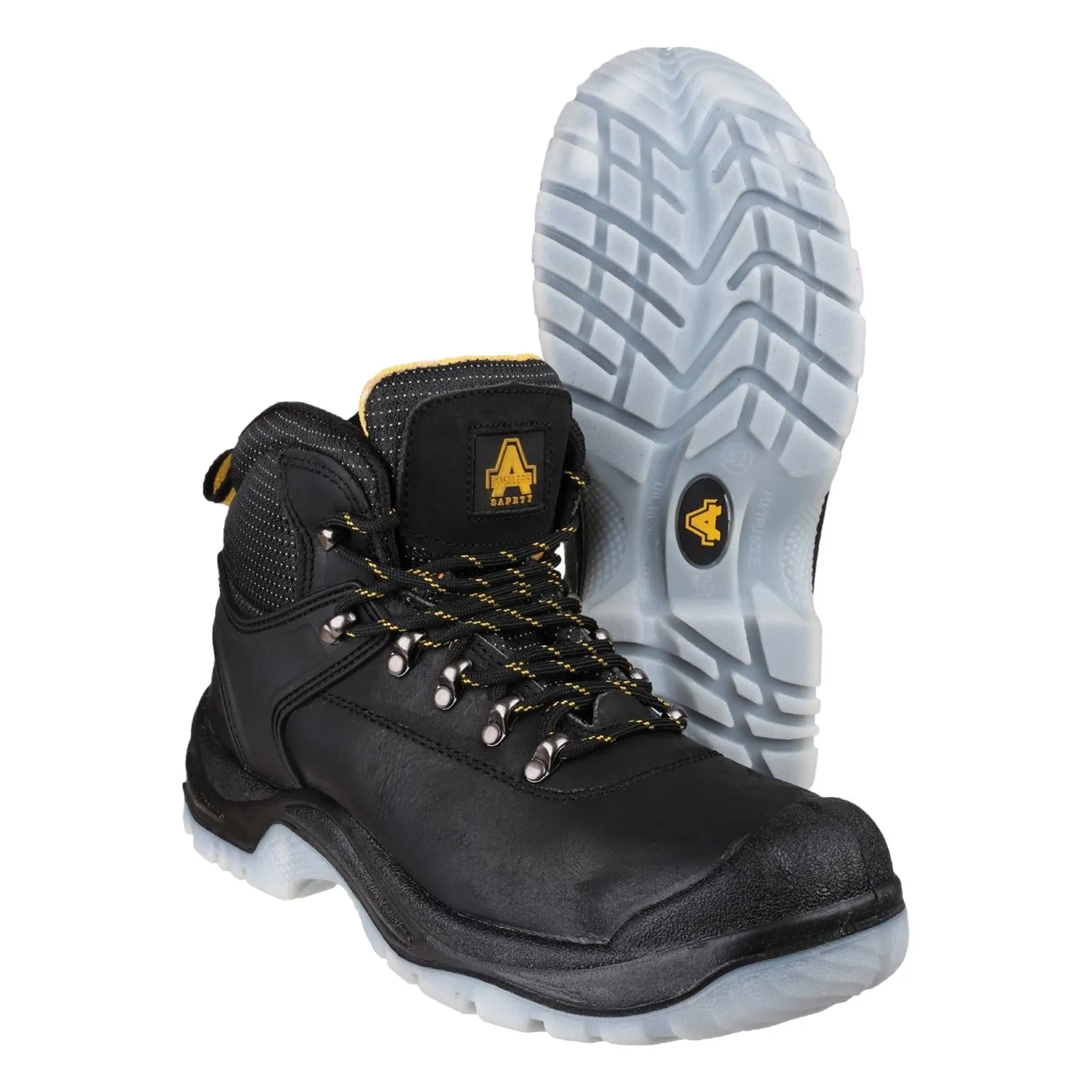 Amblers Safety FS199 Leather Black Safety Boots