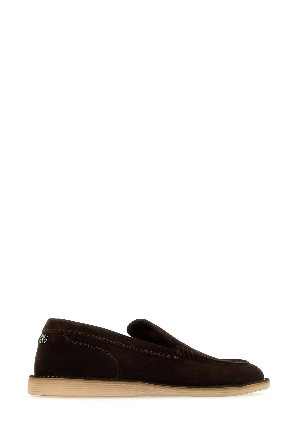 Chocolate suede New Florio loafers