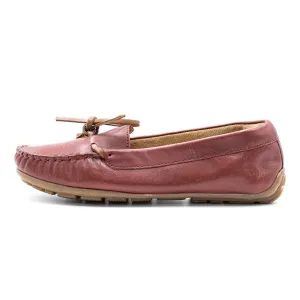 Clarks Slipon Loafers Leather Red Colour For Women