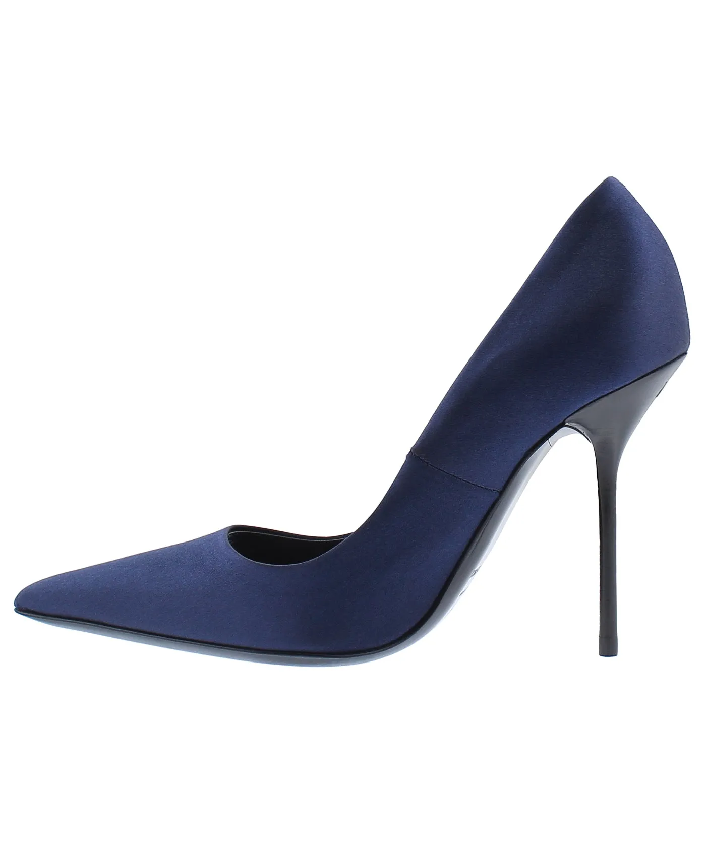 Classic Pointed Satin Leather Pumps