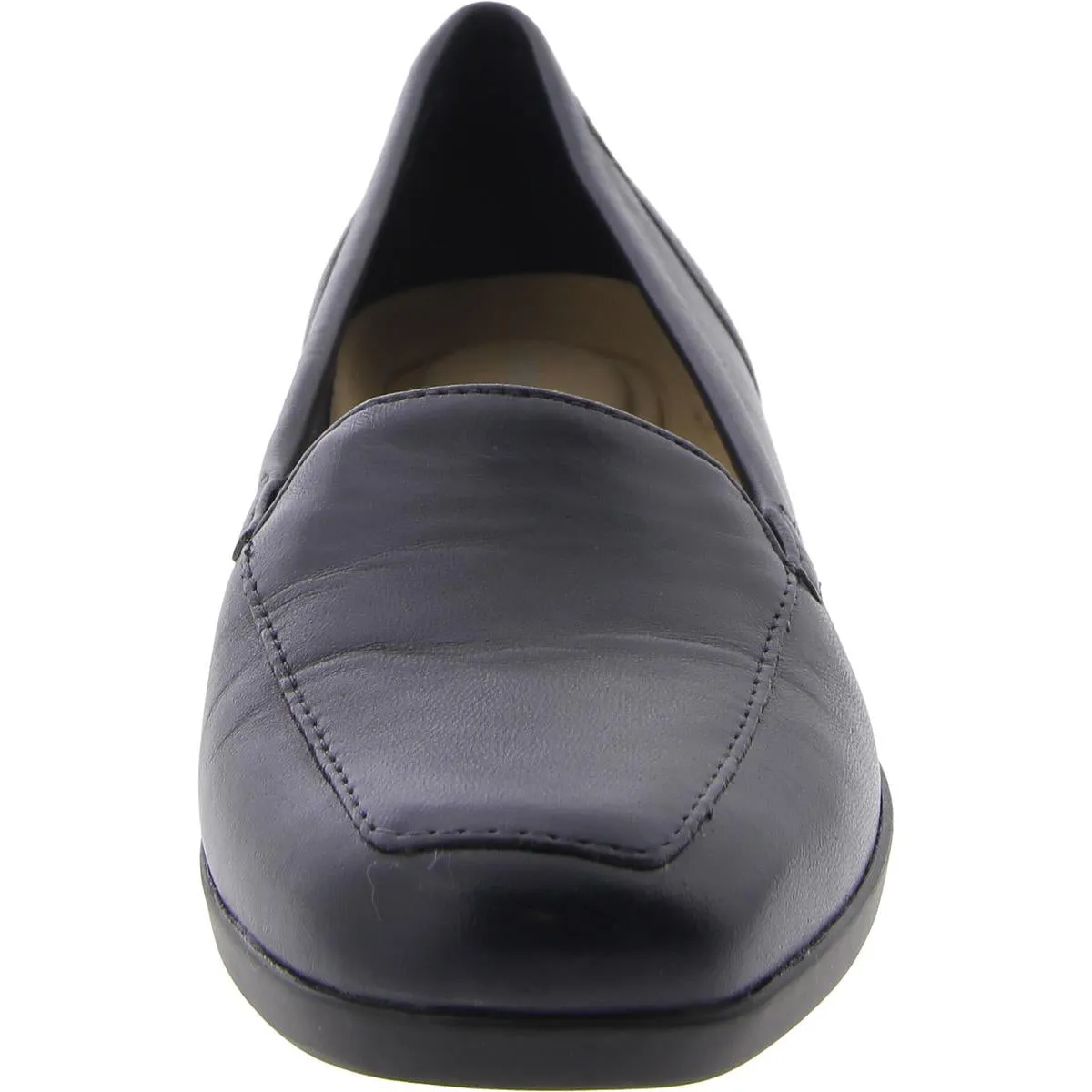 Easy Spirit Womens Devitt Leather Slip On Loafers
