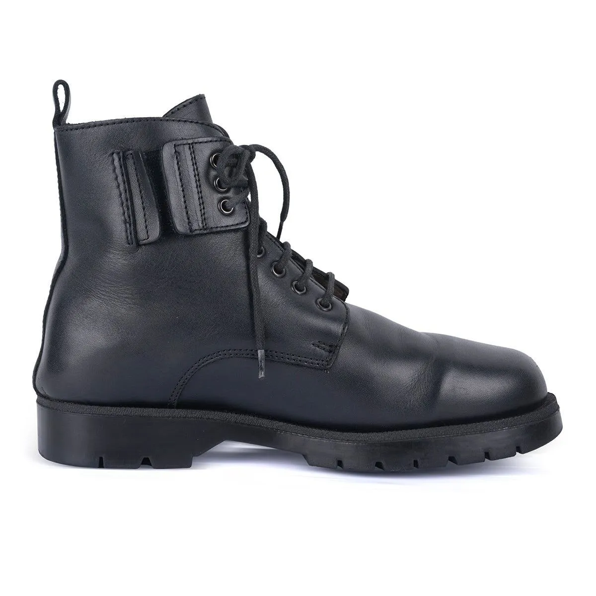 Edito Safety Boots Leather Black Colour For Men