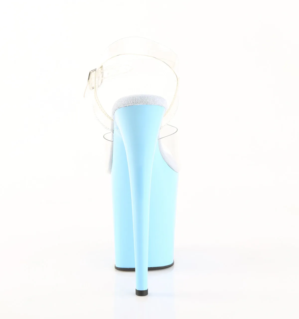 FLAMINGO-808 Baby Blue Platform Sandals