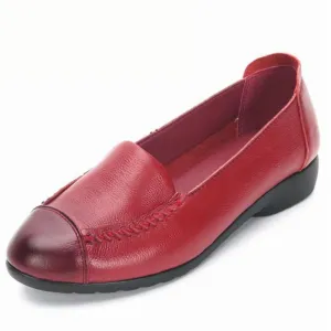 Genuine Leather Ladies Flats