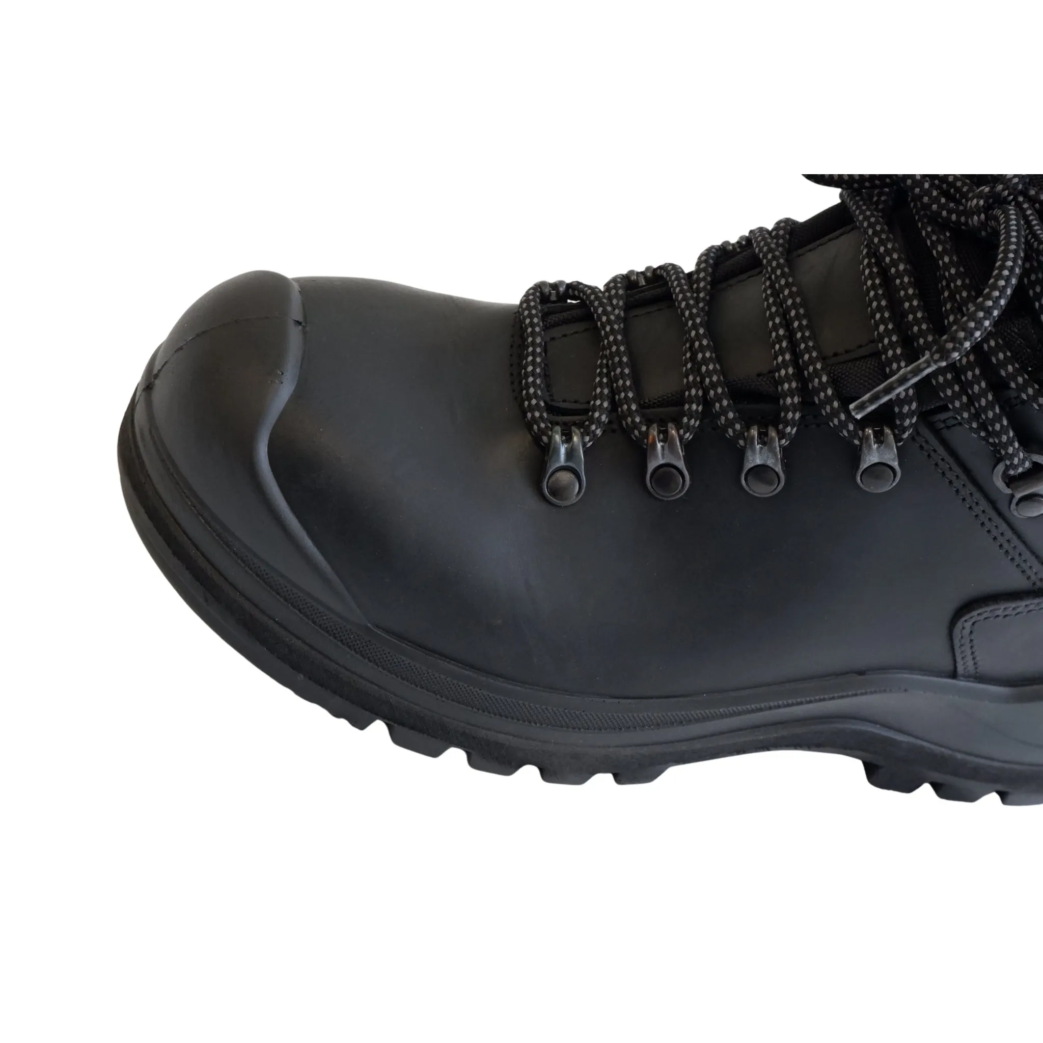 Grisport Men's Fox 6" Leather Waterproof Safety Boots - Vibram® Ranger Sole, Composite Toe, Sizes 7-14 - CSA/ASTM & ESR/EH Rated, Durable Use