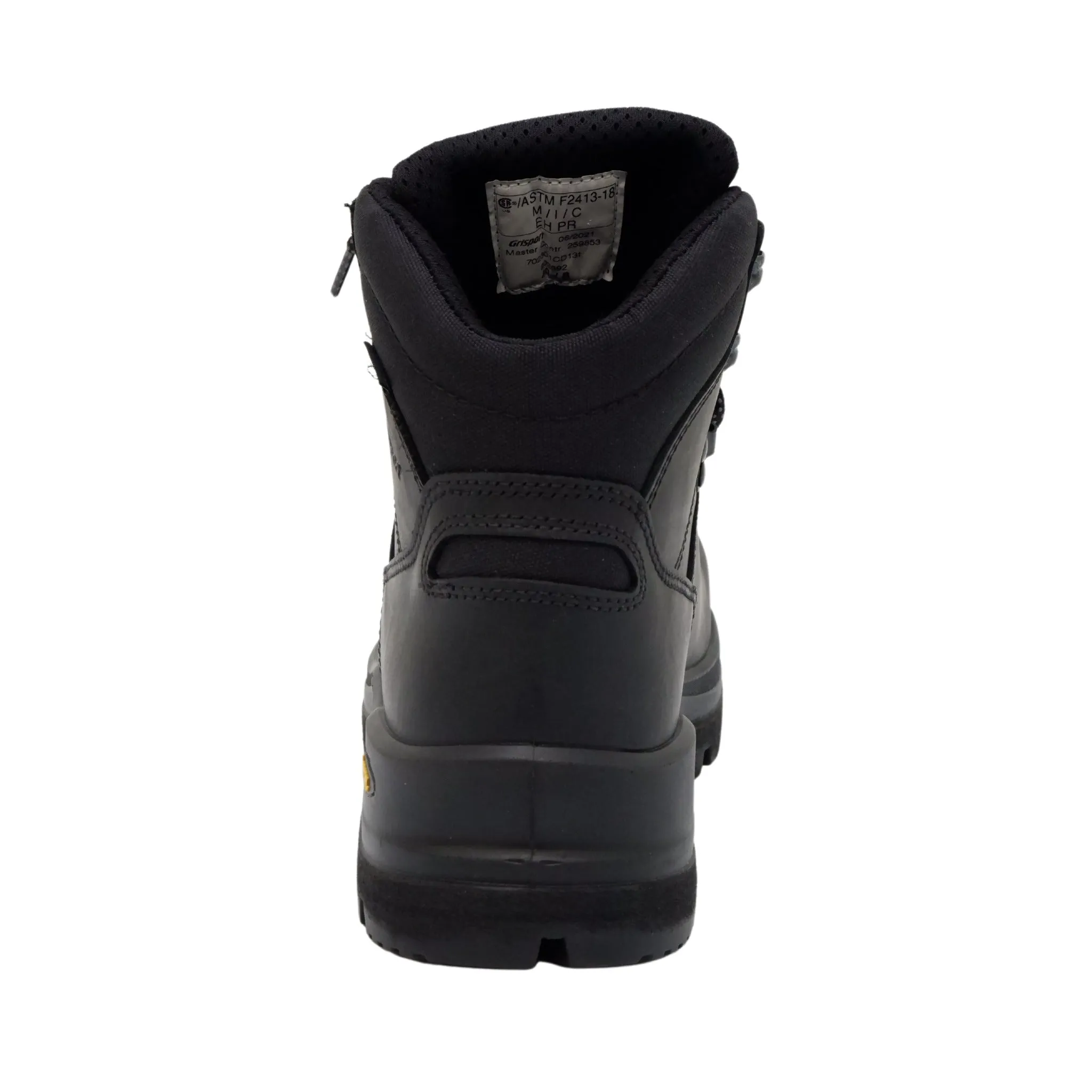 Grisport Men's Fox 6" Leather Waterproof Safety Boots - Vibram® Ranger Sole, Composite Toe, Sizes 7-14 - CSA/ASTM & ESR/EH Rated, Durable Use