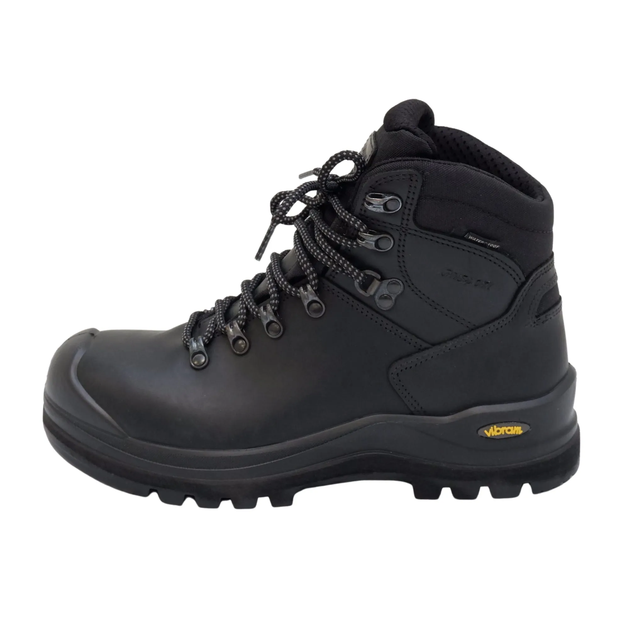 Grisport Men's Fox 6" Leather Waterproof Safety Boots - Vibram® Ranger Sole, Composite Toe, Sizes 7-14 - CSA/ASTM & ESR/EH Rated, Durable Use