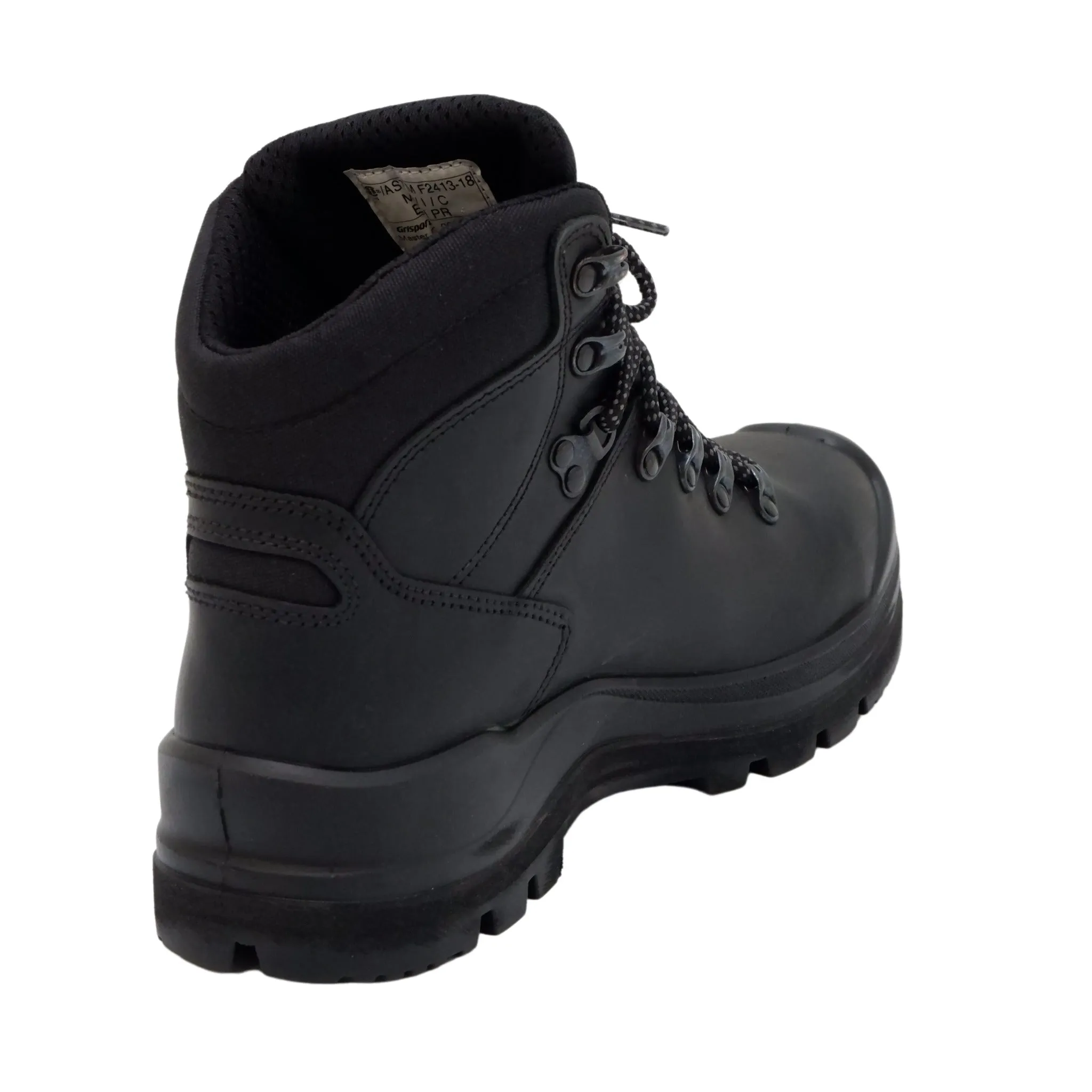 Grisport Men's Fox 6" Leather Waterproof Safety Boots - Vibram® Ranger Sole, Composite Toe, Sizes 7-14 - CSA/ASTM & ESR/EH Rated, Durable Use