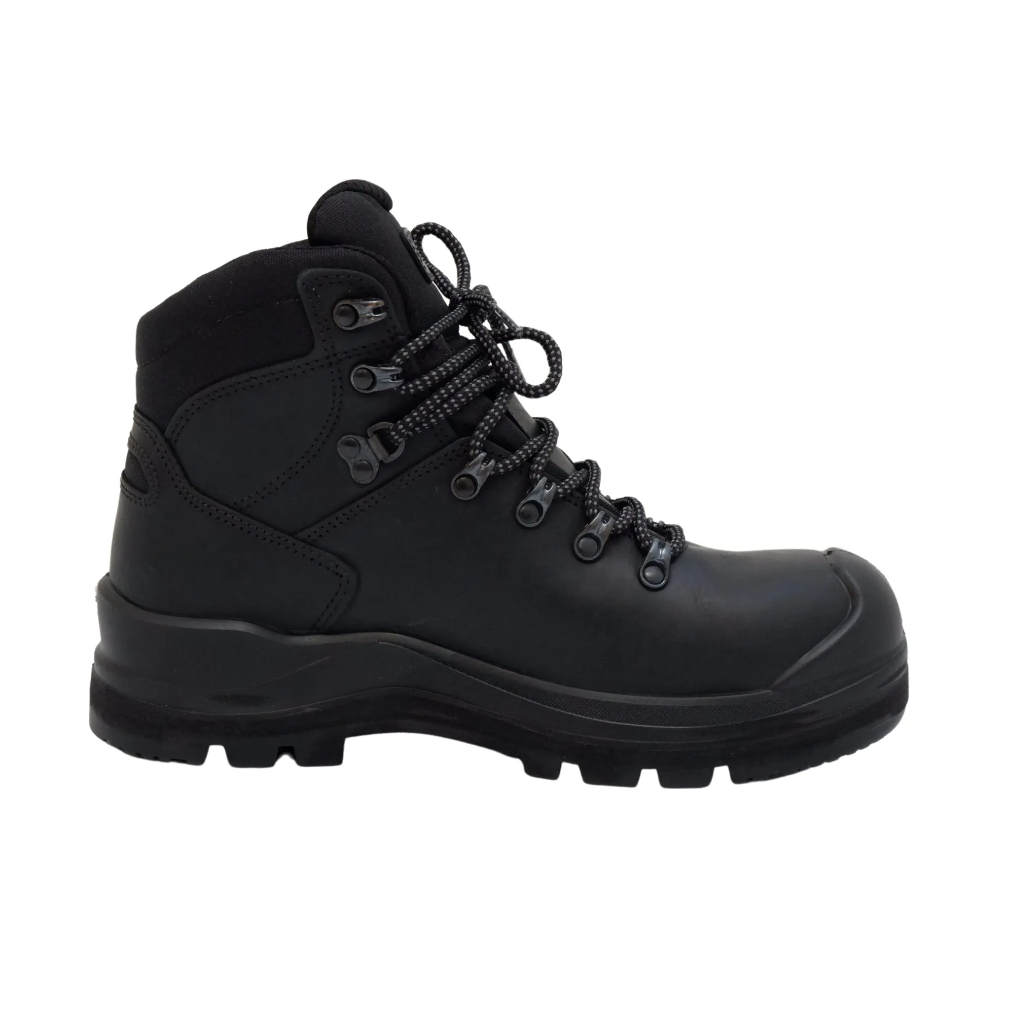 Grisport Men's Fox 6" Leather Waterproof Safety Boots - Vibram® Ranger Sole, Composite Toe, Sizes 7-14 - CSA/ASTM & ESR/EH Rated, Durable Use