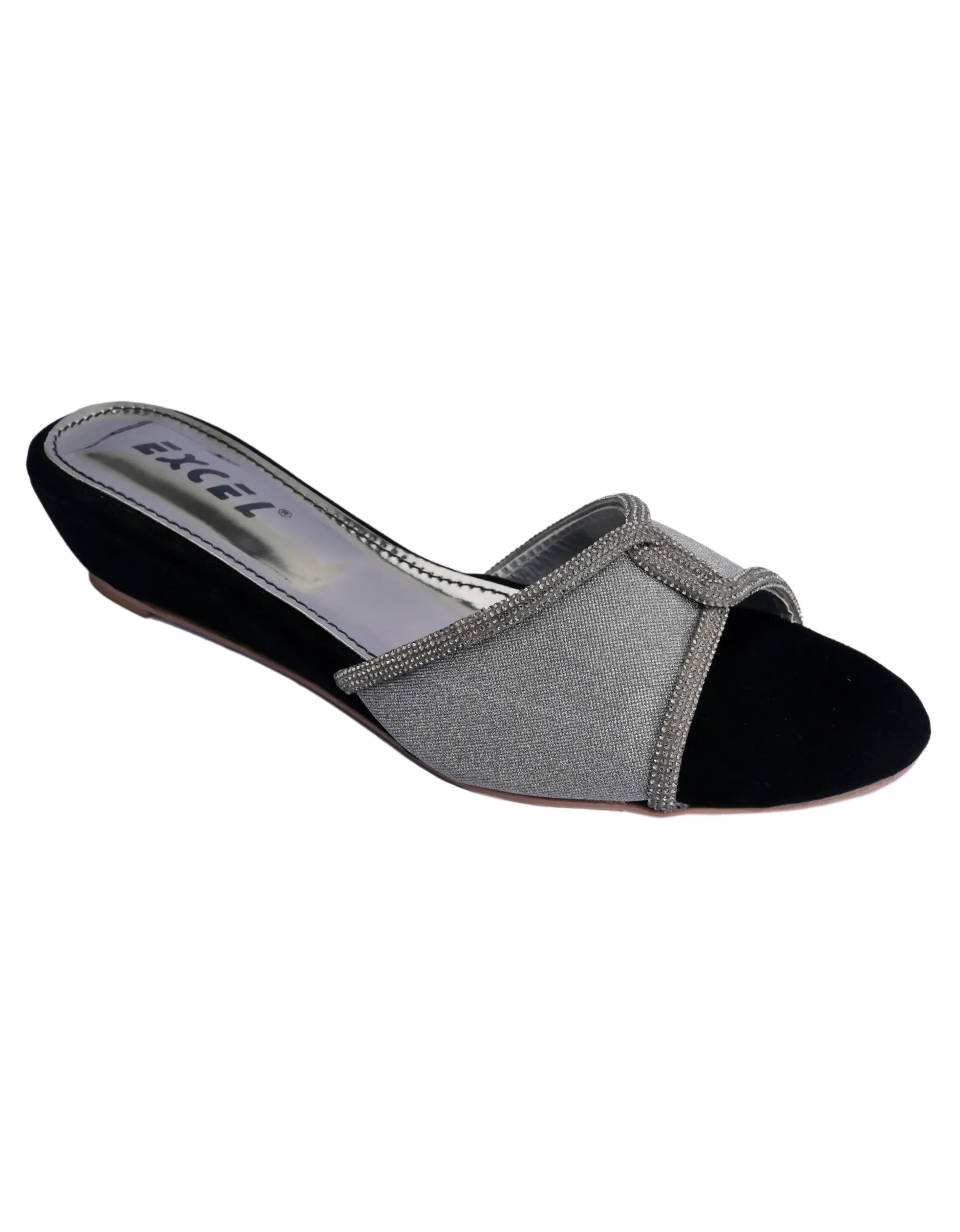 IJ-1022-Black Women Formal Chappal Heels