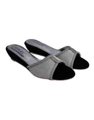 IJ-1022-Black Women Formal Chappal Heels