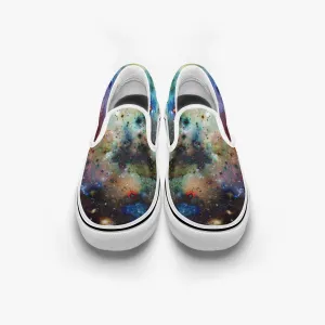 Ishtar Split-Style Psychedelic Slip-On Shoes