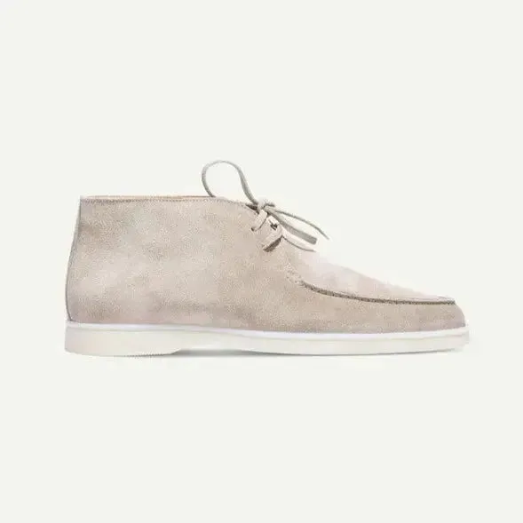 Mocassins en Daim À Lacets