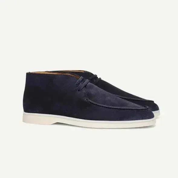 Mocassins en Daim À Lacets
