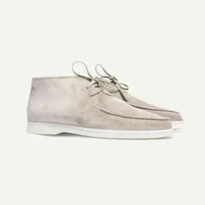 Mocassins en Daim À Lacets