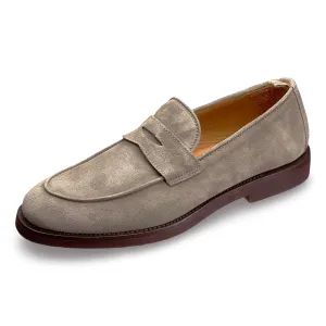 Opera Suede Penny Loafer