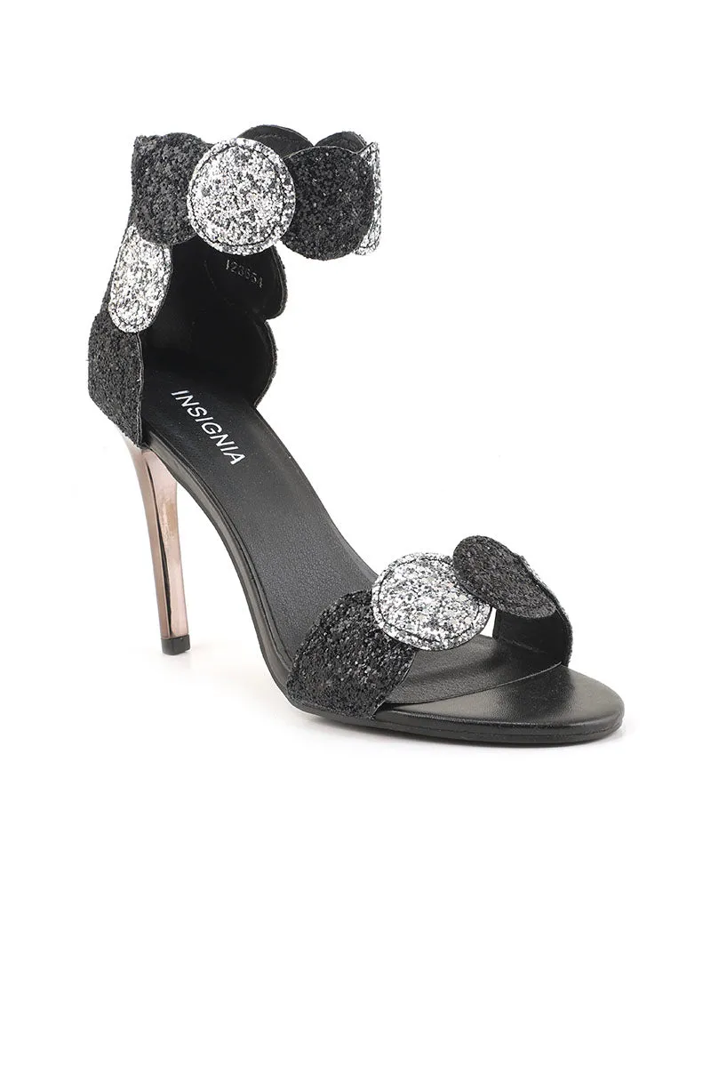 Party Wear Sandal I23654-Black