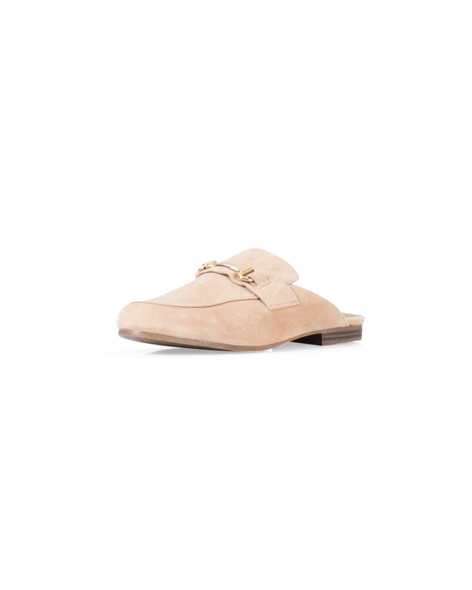 Suede Flat Loafers