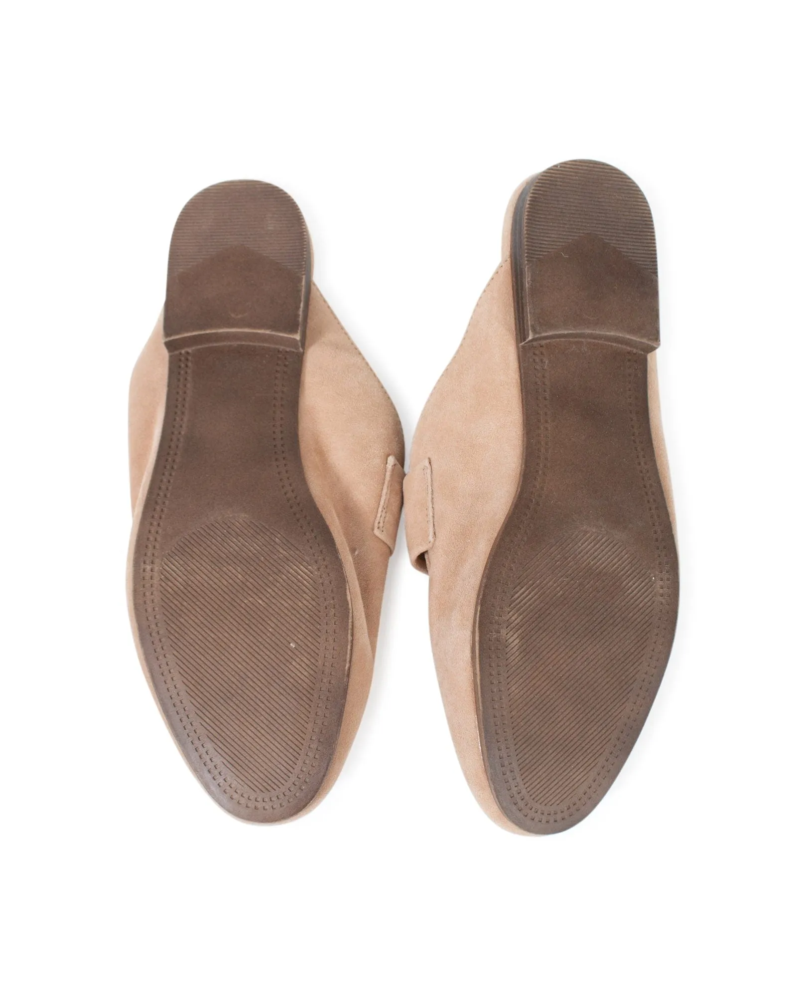 Suede Flat Loafers