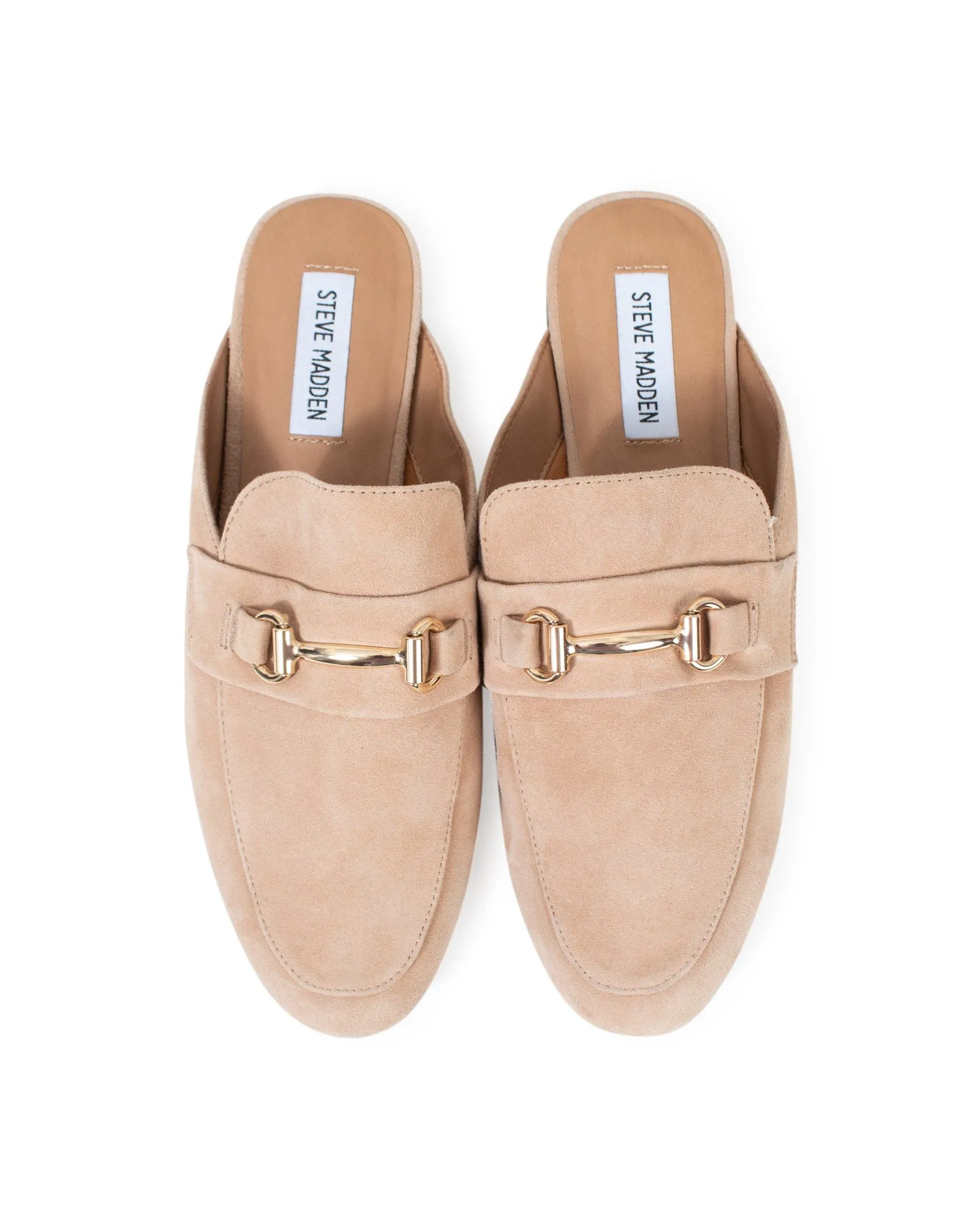 Suede Flat Loafers