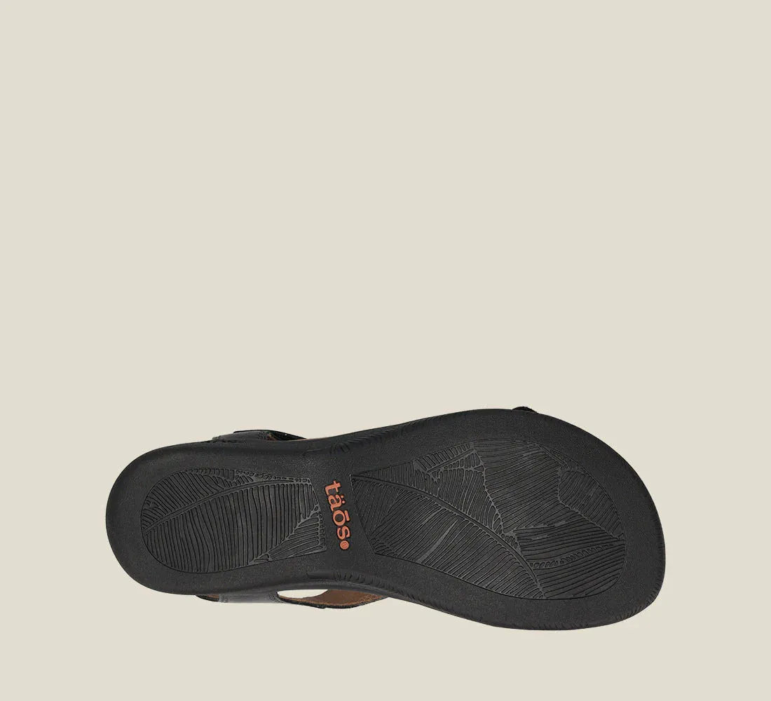 Taos 'The Show Sandal' - Black