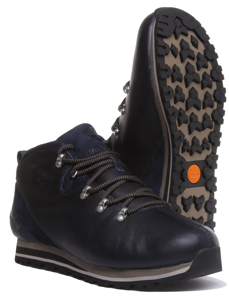 Timberland A2652 Splitrock Mid Hiker Boot In Navy For Men