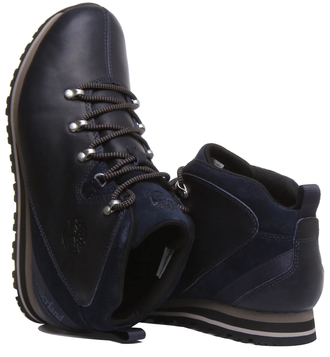 Timberland A2652 Splitrock Mid Hiker Boot In Navy For Men