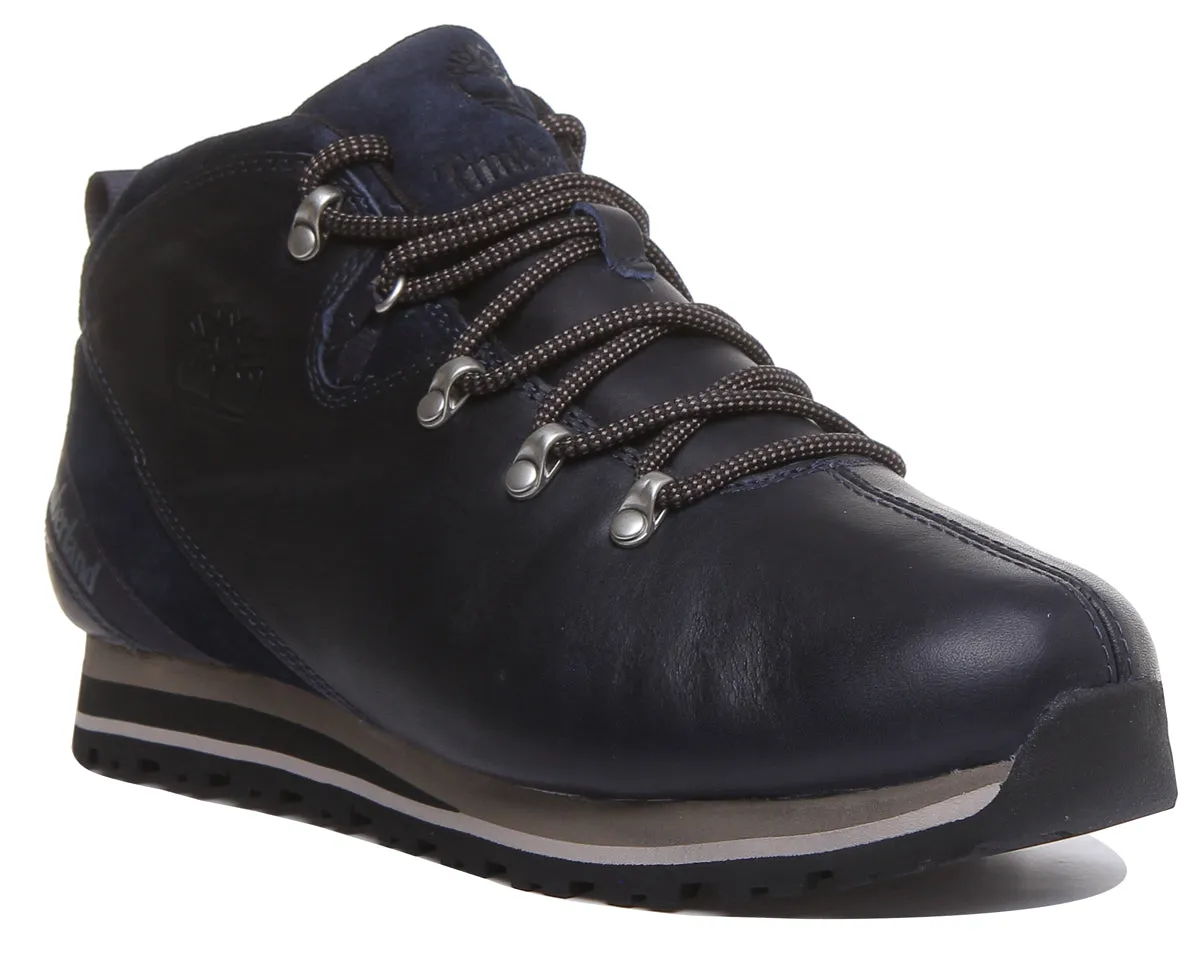 Timberland A2652 Splitrock Mid Hiker Boot In Navy For Men