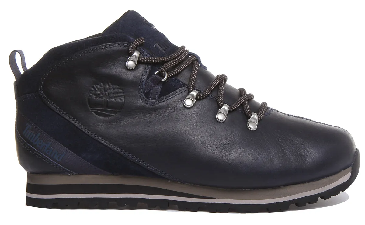 Timberland A2652 Splitrock Mid Hiker Boot In Navy For Men
