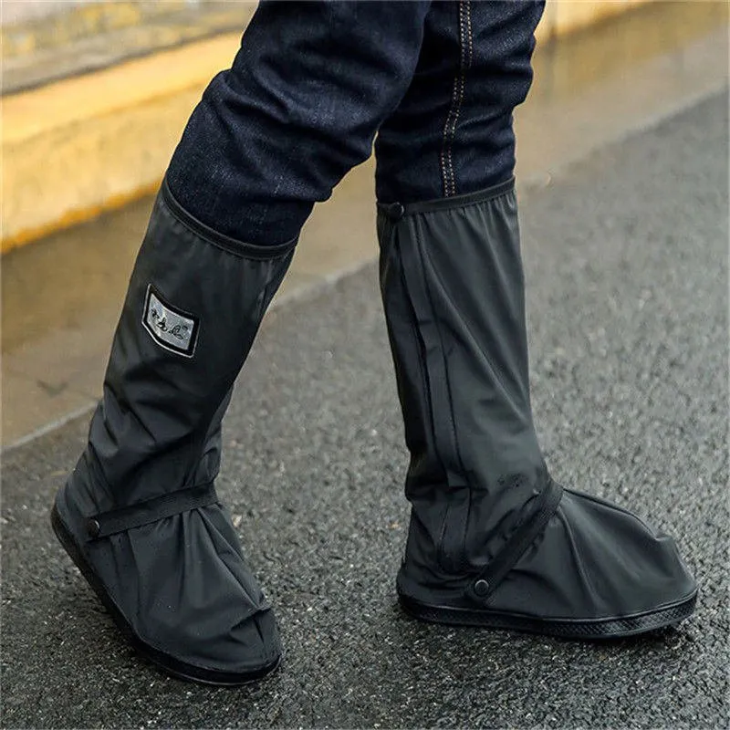Waterproof Boot Covers - Waterproof Rain Boot Shoe Cover with Reflector
