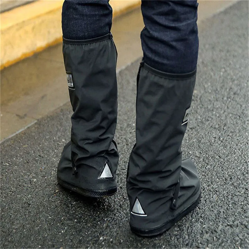 Waterproof Boot Covers - Waterproof Rain Boot Shoe Cover with Reflector