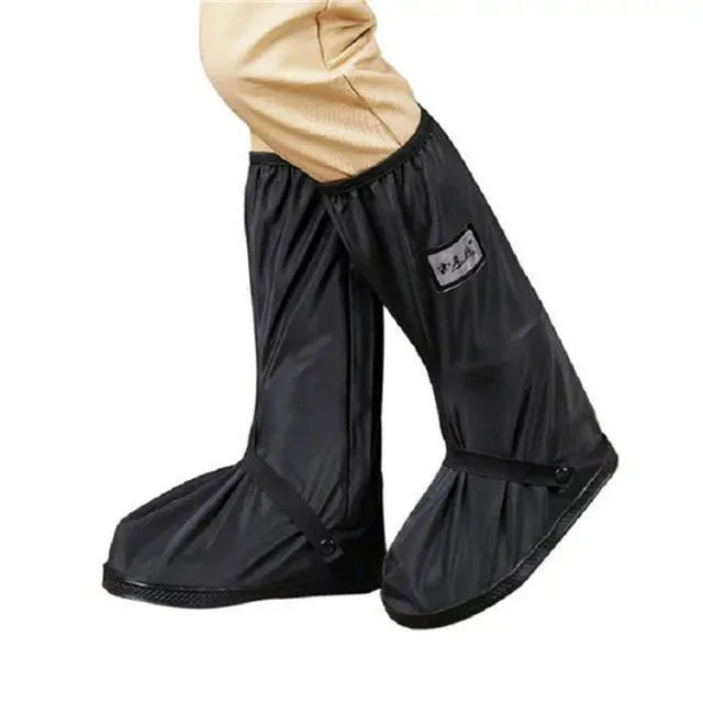 Waterproof Boot Covers - Waterproof Rain Boot Shoe Cover with Reflector